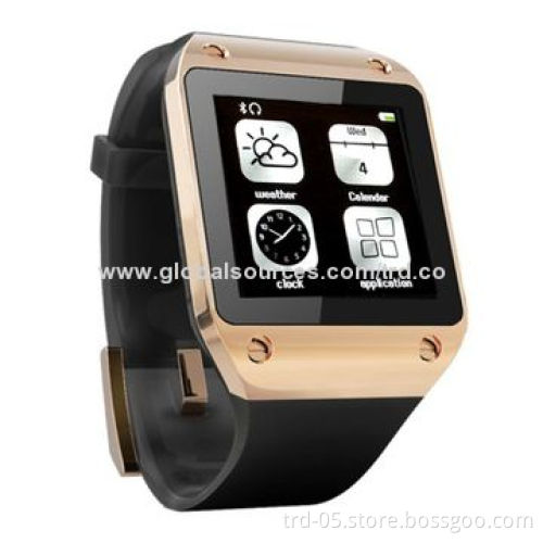 Smart Watch, Supports All Android OS Device/Bluetooth Connection/Camera Remote Control/Avoid Loss